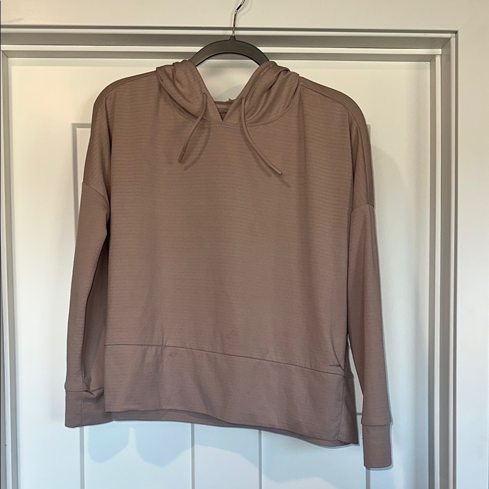 Light Pink Hooded Sweatshirt
